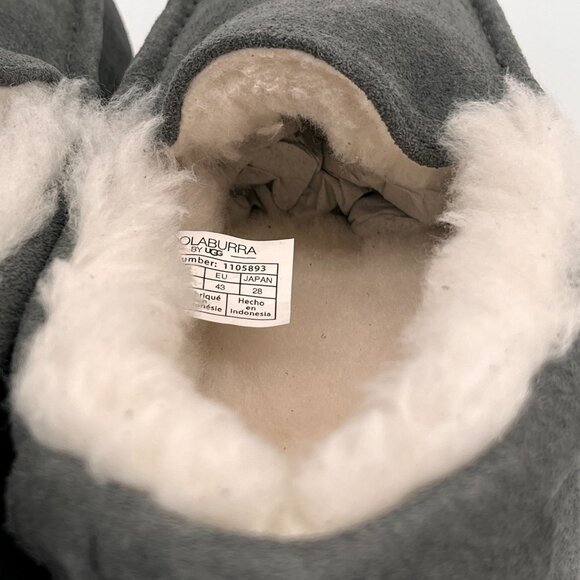 Koolaburra By UGG Suede Tipton slipper Size 7 Sting Gray Fax Bed Lining main image 11